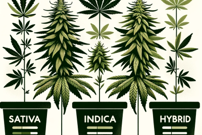 Características de plantas de Cannabis